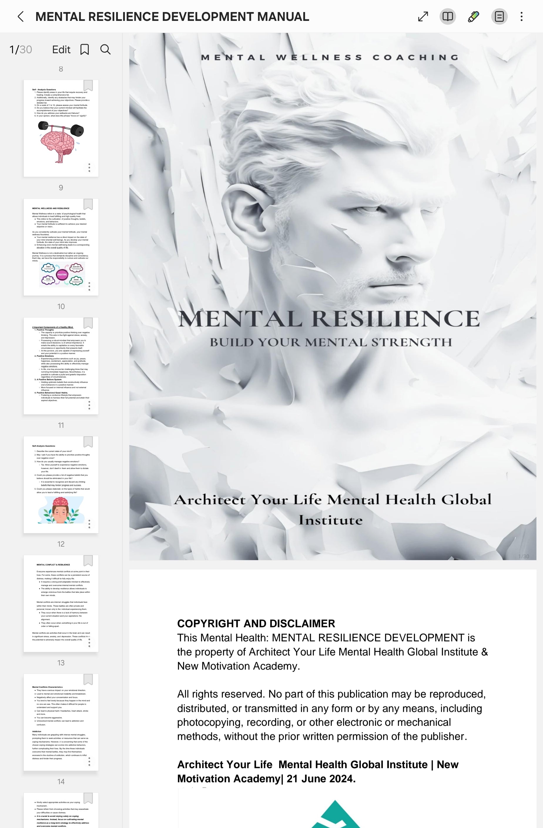 Cultivating Mental Resilience