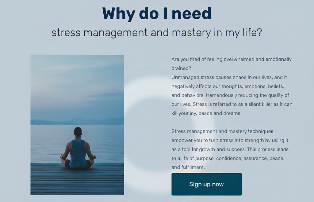 Stress Management and Mastery