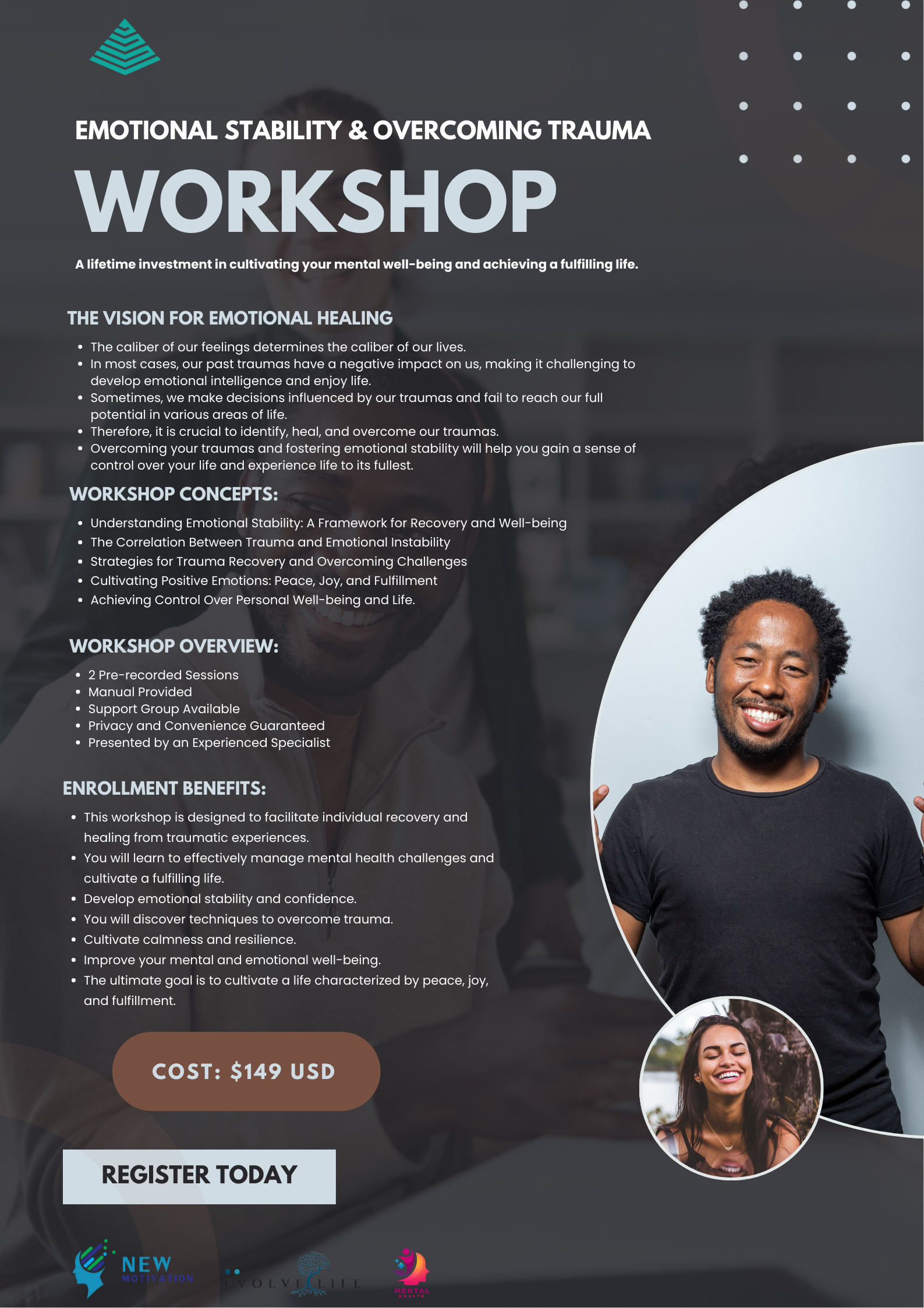 Emotional Stability & Overcoming Trauma Workshop