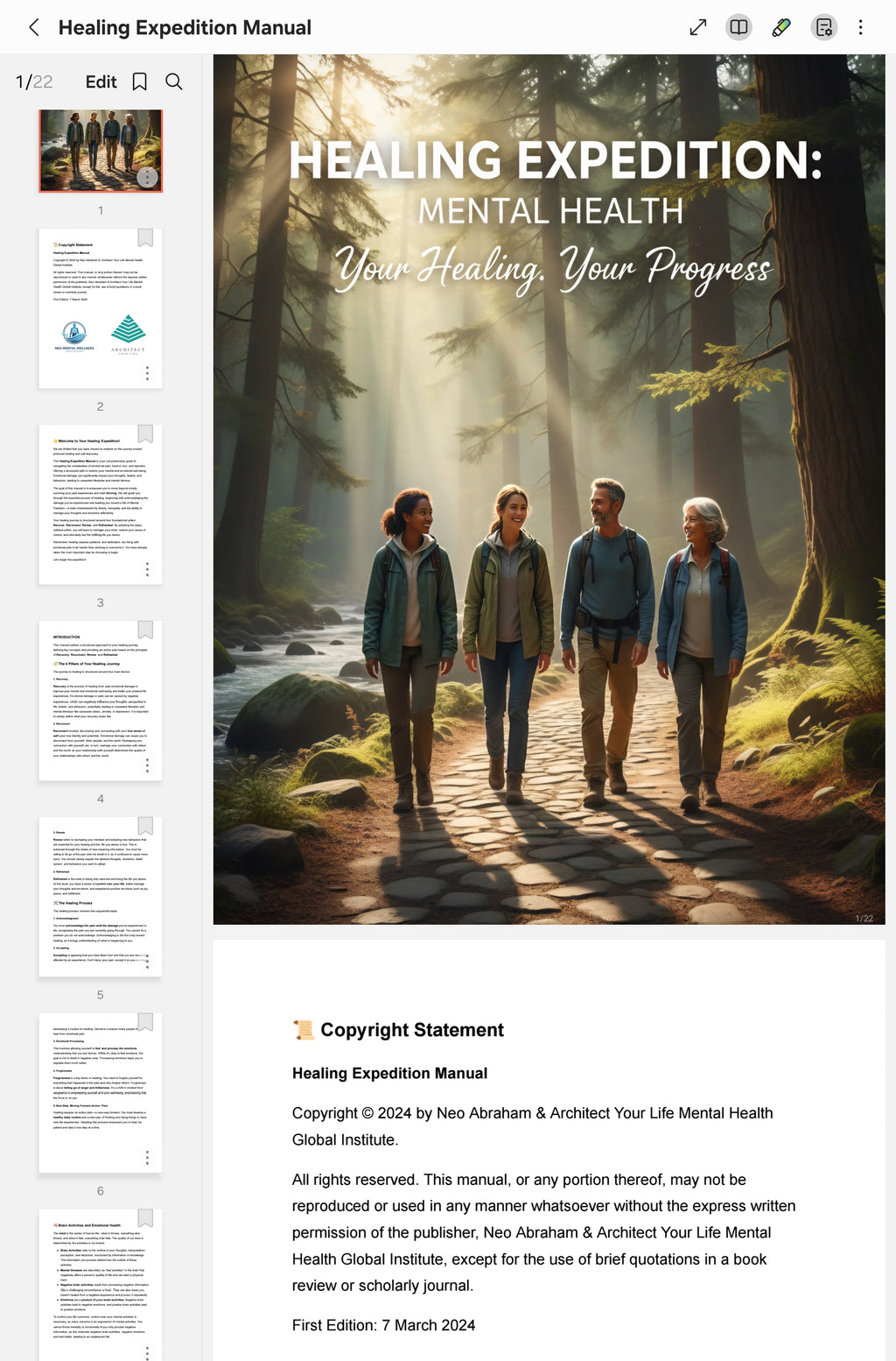 Healing Expedition: Mental Health