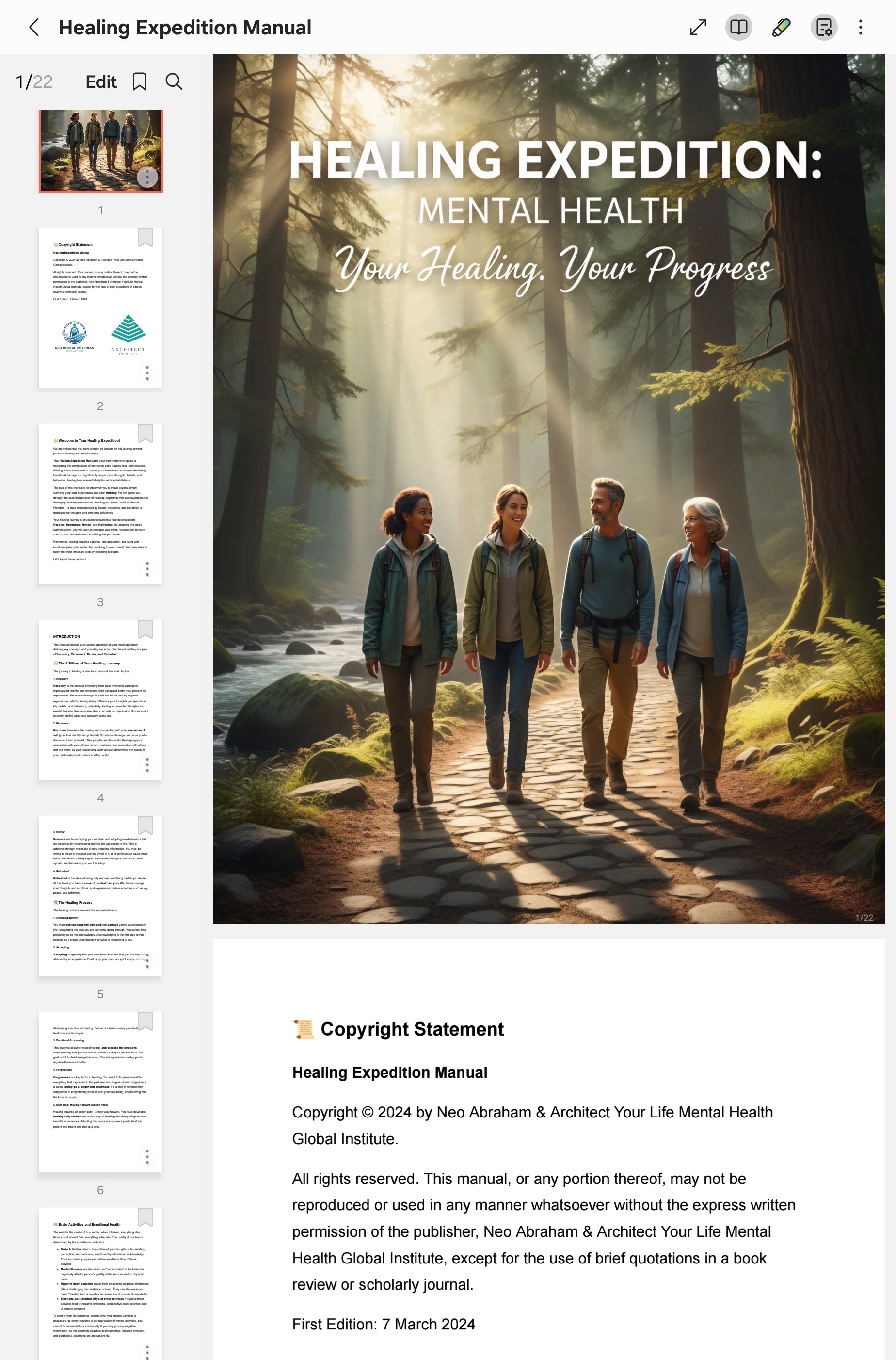 Healing Expedition: Mental Health