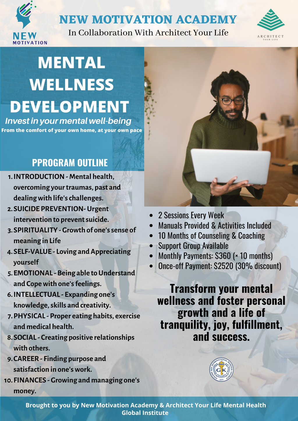 Mental Wellness Development